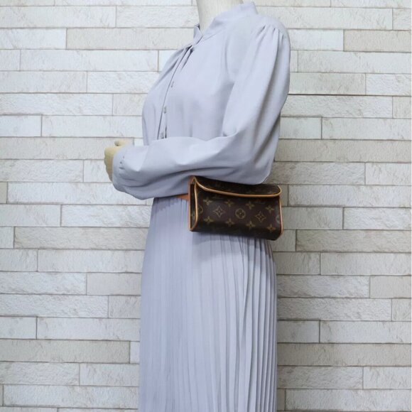 LOUIS VUITTON Waist bag M51855 Monogram canvas Monogram Pochette Florentine used - Picture 7 of 7